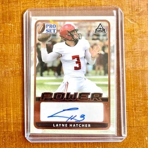 2021 Leaf Pro Set Power Layne Hatcher ARC Auto Autograph #BA-LH1 O78 - Picture 1 of 2