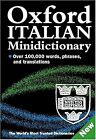 Oxford Italian Minidictionary (Italian-English English-Italian), , Used; Good Bo
