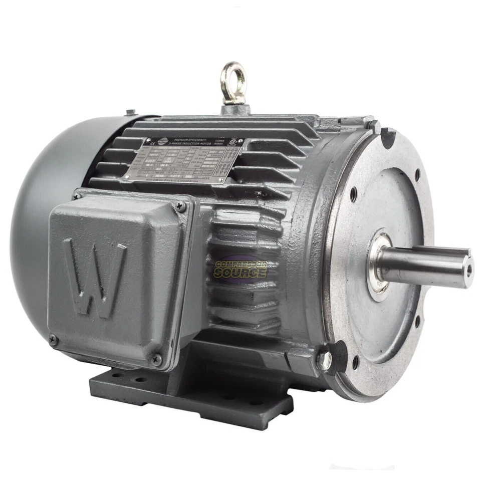 Worldwide Electric PEWWE5-36-184TC 5 HP 3 Phase Electric Motor