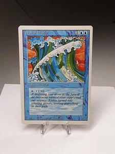 MTG - 3rd Edition - Revised - Wall of Water - Uncommon - MP/LP - Picture 1 of 3