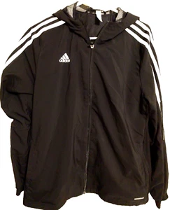 Chaqueta de Pista de Fútbol Adidas Aeroready Cremallera Completa Para Hombre M Tres Rayas Bolsillos Logo - Imagen 1 de 4