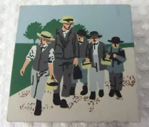 1998 The Cat's Meow Village, Home From School Amish #294 Signed '98 - Picture 1 of 7