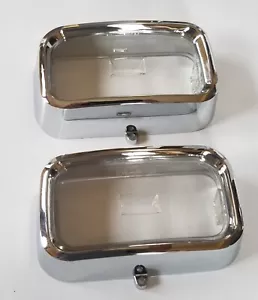 Se adapta a 72 73 74 Cuda cenefa delantera luz de estacionamiento lentes y biseles 1972 1973 1974 NUEVO - Imagen 1 de 1