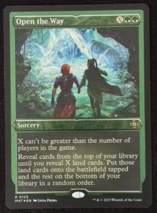 FOIL Open the Way / Öffnung des - AFTERMATH Extra - englisch (nm +) etched - Picture 1 of 1