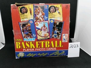 1991-92 Fleer CAJA DE BALONCESTO, 24 PAQUETES SELLADOS TARJETA JUMBO Pks Rookie Sensation - Imagen 1 de 3