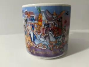 Vintage Walt Disney World 25th Anniversary Remember The Magic Coffee Mug 1996 - Picture 1 of 3