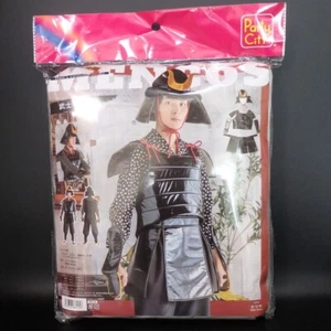 Men's Costume Samurai Armor Cosplay Party Costume 4pcs. set Halloween Festival - Picture 1 of 11