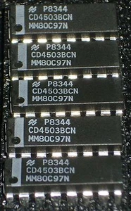 5 pcs. CD4503BCN CMOS HEX BUFFER MM80C97 4503 - Picture 1 of 1