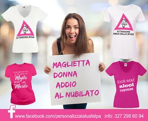 Maglietta Addio al Nubilato Sposa Amiche della Sposa - Foto 1 di 4