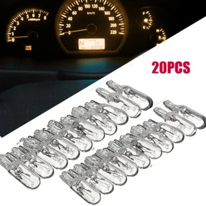 Bombillas miniatura para lámpara de tablero de luz indicadora de coche 20 piezas para T5 286 12V 2W - Imagen 1 de 9
