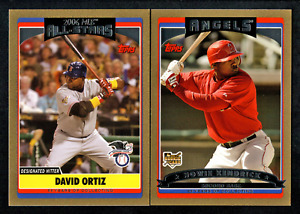 2006 Topps Update Gold Parallels #/2006 #UH1-330 Finish Your Set, U Pick