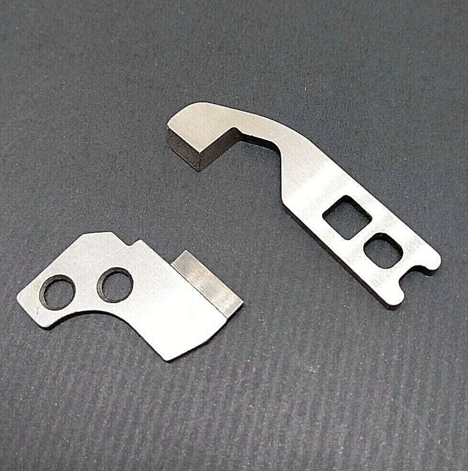 Cuchillo superior 788011007 + cuchillo inferior 788013009 para Janome/Kenmore/Pfaff/Elna, etc.   Foto 1 de 2