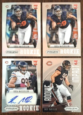 SHEA McCLELLIN RC SILVER AUTO #'d /299 SILVER BASE & RC IMPACT 2012 PANINI PRIZM - Image 1 of 4