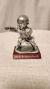 Silver Look Legend Of Kung Fu Figur Figurine Kampfsport 3" x 2 x 4" Höhe NEU - Bild 1 von 6