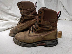 Rocky Ironclad LT Waterproof 8" Work Boot Mens 8.5W 41.5 Brown Leather RKK0178 - Picture 1 of 10