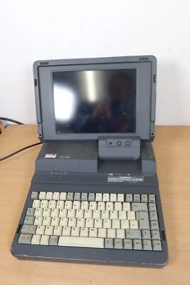 AMSTRAD ATL 286 - LAPTOP - COMPUTER PORTATILE VINTAGE - DIFETTOSO SENZA ALIMENTAZIONE - Immagine 1 di 4