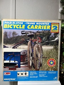 Cycle Products Fold-N-Stor 00132 Trunk Mounted Bicycle Carrier / 2 Bikes Sealed! - Picture 1 of 12
