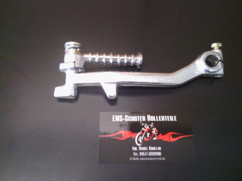 Kickstarter MBK Booster Nitro Aprilia Amico Rieju Yamaha BWs Aerox 50 Chrom NEU - Bild 1 von 1