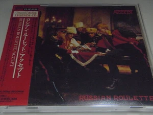 ACCEPT-Russian Roulette JAPAN Press w/OBI U.D.O. Scorpions Judas Priest Rush - Picture 1 of 8