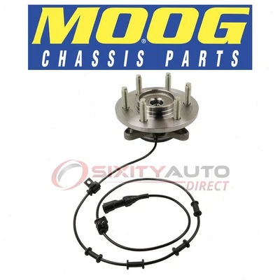 MOOG Front Wheel Bearing Hub Assembly for 2000-2006 Ford Expedition - qv Foto 1 de 4