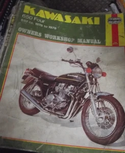 KAWASAKI Z650 / KZ650 MANUAL 1976-78.. - Picture 1 of 1