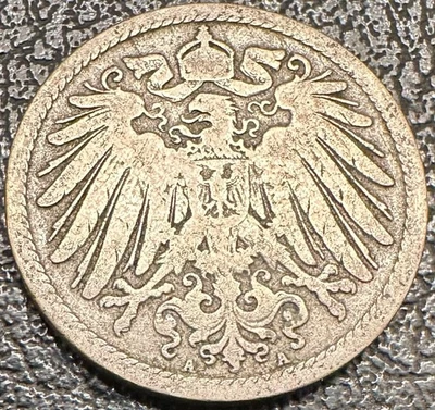 GERMANY 1890 - A 10 PFENNIG GERMAN EMPIRE COIN RL3114 - Image 1 of 2