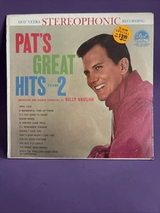 SEALED Pat Boone PAT'S GREAT HITS VOLUME 2 LP VINYL 1960 STEREOPHONIC 25261 Rare - Picture 1 of 5