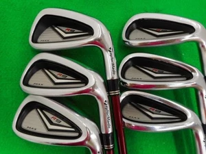 TaylorMade R9 MAX Iron Set 7-9+Pw+Aw+Sw Motore 55 Flex-R 6pcs Right-Handed Used - Picture 1 of 5