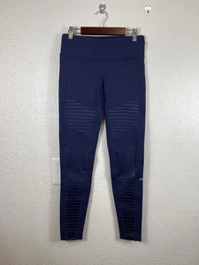 Alo Yoga Rich Navy Major Moto Leggings Größe Small - Bild 1 von 5
