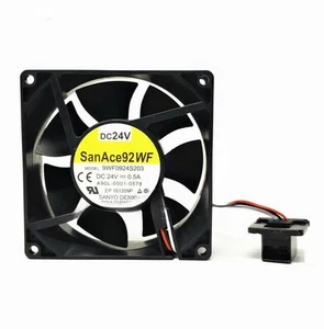 SANYO 9WF0924S203 DC 24V 0.5A 90*90*32mm 3pin Fanuc A90L-0001-0578 cooling fan - Afbeelding 1 van 4