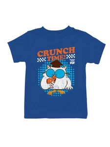 Offiziell lizenziertes Tootsie Roll Crunch Time Eule Jugend T-Shirt - Bild 1 von 6