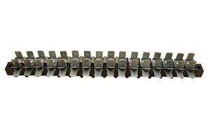 16 Position Terminal Block Strip W/Screw Terminals Spade Terminal (QTY 1) - Picture 1 of 8