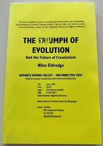 Niles Eldredge / Triumph of Evolution And the Failure of Creationism 1st ed 2000 - Bild 1 von 1