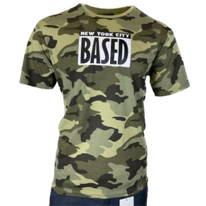 Mens camo T Shirts 100% Cotton SLIM FIT CAMOUFLAGE TEE TOP T-shirts | Sale - Picture 1 of 10
