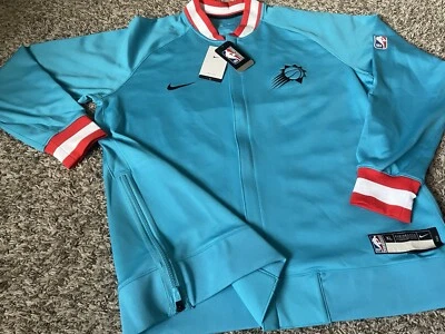 NUEVA Chaqueta con Capucha Phoenix Suns Nike City Edition Auténtica Showtime Talla XL Foto 1 de 4