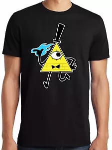 Gravity Falls Bill Cipher Walking Adult T-Shirt - Picture 1 of 8