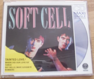 SOFT CELL Tainted Love / Where Did Our Love Go 5-TRK GERMAN CD MAXI MARC ALMOND - Picture 1 of 6