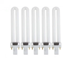 5 Stück 9 W 365 nm UV Gel Nagelhärtungslampe U-FORM Glühbirne Tube für UV Nageltrockner - Bild 1 von 2