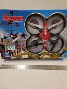 Quadcopter 6-Axis, With HD Camera Shoots Photos and Video LCD Display On Remote - Picture 1 of 14