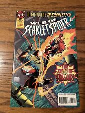 Web Of Scarlet Spider-The Fury Of Fire star #3 Marvel 1995 FN/VF