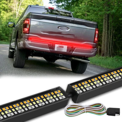 Barra de luz LED de 60" para puerta trasera freno inverso señal de giro para Ford F-150 F-250 Foto 1 de 4