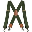 Adjustable Braces Suspenders 3.5Cm Wide Elastic Braces  Adult