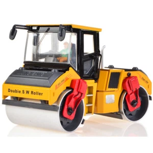 Rodillo de carretera 1:50 construcción vehículo modelo diecast juguetes para niños niños amarillo - Imagen 1 de 9