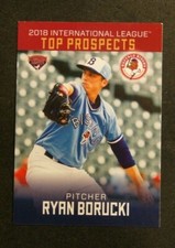 2018 Choice, International League Top Prospects, Buffalo Bisons - RYAN BORUCKI