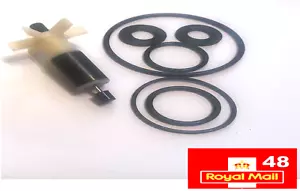 Lay-Z-Spa, Lazy Spa, Bestway AirJet ~ Impeller & 6X Seals ~ Fix E02 & Noisy Pump - Picture 1 of 5