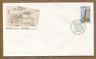 CANADA DAY First Day Series 1988-06-17 Science & Technology.Marquis Wheat COVER - Image 1 of 2