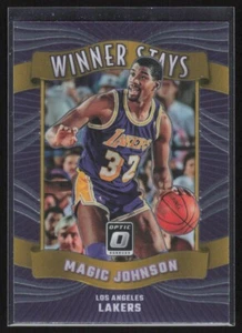 2023-24 DONRUSS OPTIC WINNER STAYS MAGIC JOHNSON LOS ANGELES LAKERS #11 - Picture 1 of 2