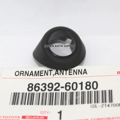 NEW OEM TOYOTA 2007-2014 Land Cruiser 70 ANTENNA ORNAMENT BEZEL 86392-60180 - Image 1 of 4