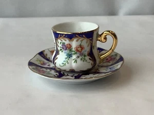Past times Miniature Cup & Saucer Set - Picture 1 of 6