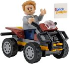 LEGO Jurassic World: Owen Grady Minifigur mit Quad ATV
